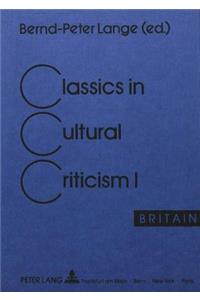 Classics in Cultural Criticism