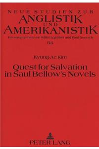 Quest for Salvation in Saul Bellow's Novels