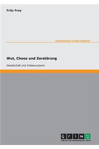 Wut, Chaos und Zerstörung. Gesellschaft und Ichbewusstsein