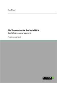 Themenfacette des Social BPM
