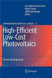 High-Efficient Low-Cost Photovoltaics