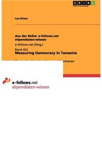 Measuring Democracy in Tanzania