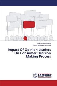 Impact Of Opinion Leaders On Consumer Decision Making Process