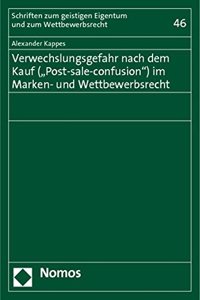 Verwechslungsgefahr Nach Dem Kauf ('Post-Sale-Confusion') Im Marken- Und Wettbewerbsrecht