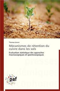 Mécanismes de Rétention Du Cuivre Dans Les Sols
