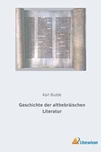 Geschichte der althebräischen Literatur