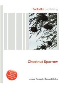 Chestnut Sparrow