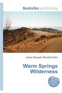 Warm Springs Wilderness