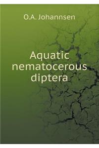 Aquatic Nematocerous Diptera