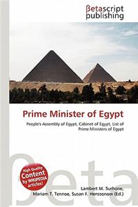 Prime Minister of Egypt