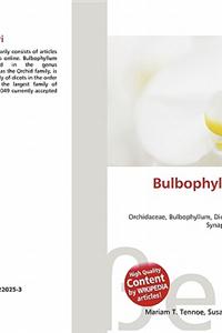 Bulbophyllum Hans-Meyeri