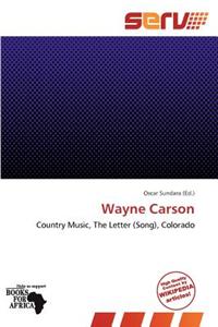 Wayne Carson