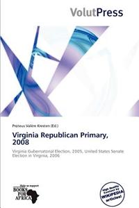 Virginia Republican Primary, 2008
