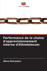 Performance de la chaîne d'approvisionnement interne d'Ethiotelecom
