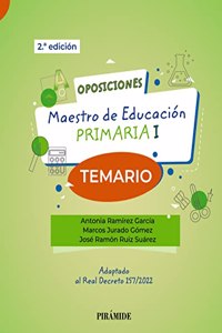Oposiciones. Maestro de Educacion Primaria I: Temario