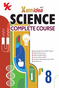Xam idea Science Complete Course Book | Class 8 | Includes CBSE Question Bank and NCERT Exemplar (Solved) | NEP | Examination 2023-2024
