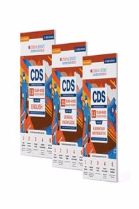 Oswaal CDS Combined Defence Services Yearwise (2018-2023) 11 Solved Papers Elementary Mathematics, English & GK (Set Of 3 Books) (For 2023-24 Exam)