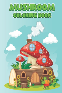 Mushroom Coloring Book