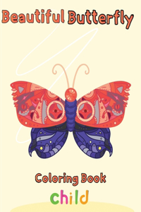 Beautiful Butterfly Coloring Book child