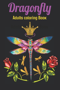 Dragonfly Adults Coloring Book