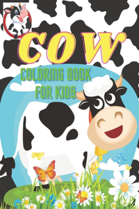 Cow Coloring Book For Kids
