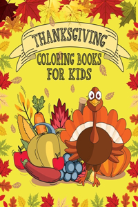 Thanksgiving Coloring Books For Kids