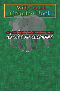 Wild Animal Coloring Book