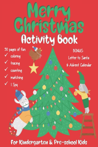 Merry Christmas Activity Book