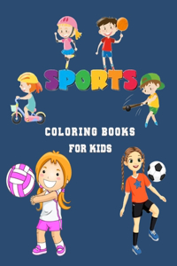 Sports Coloring Books For Kids