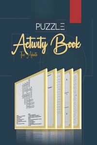 Puzzle Book for Adults