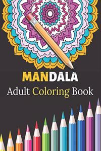 Mandala Adult Coloring Book