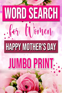 Word Search for Women Happy Mother's Day