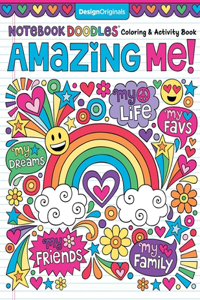 Notebook Doodles Coloring & Activity Book Amazing Me!
