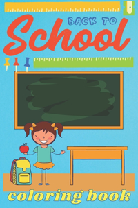 back to school coloring book