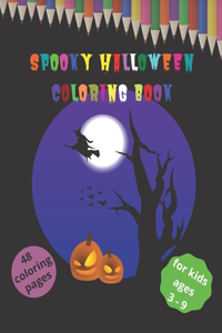Spooky Halloween Coloring Book