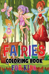 Fairies Coloring Book for Kids