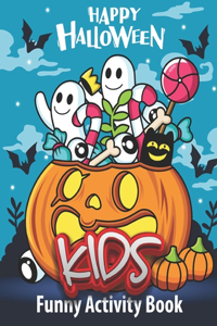 Happy Halloween Kids Funny activity book