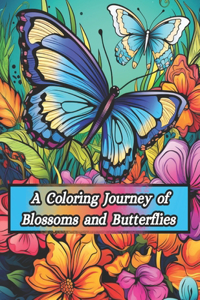 A Coloring Journey of Blossoms and Butterflies