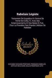 Rabelais Légiste