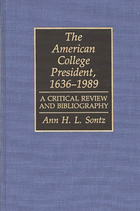 American College President, 1636-1989