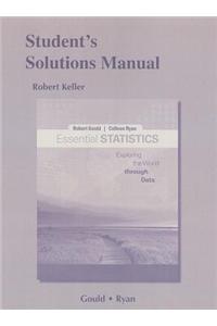 Student's Solutions Manual for Essential Statistics