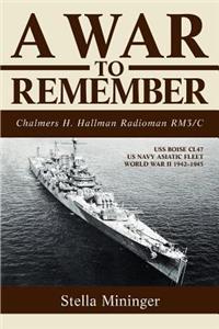 War To Remember