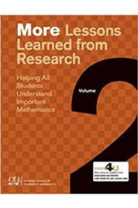 More Lessons Learned from Research, Volume 2