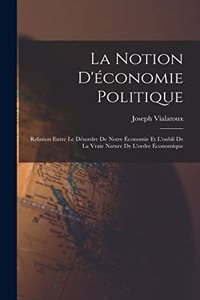 notion d'économie politique