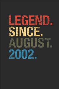 Legend Since August 2002