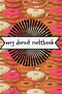 My Donut Notebook