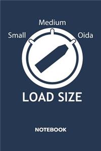 Medium Oida Load Size Small NOTEBOOK