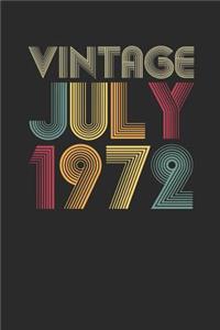 Vintage July 1972