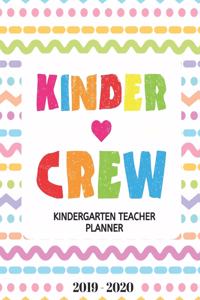 Kindergarten Teacher Planner 2019 - 2020