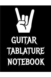 Guitar Tablature Notebook